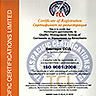 Сертификат за регистрация по ISO 9001:2008 TCL